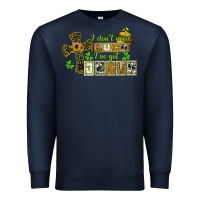 Navy i dont need luck ive got jesus Premium Sweatshirt - CowGirlArtShop
