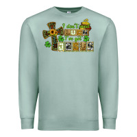 Seafoam i dont need luck ive got jesus Premium Sweatshirt - CowGirlArtShop