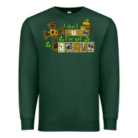 Sports Green i dont need luck ive got jesus Premium Sweatshirt - CowGirlArtShop