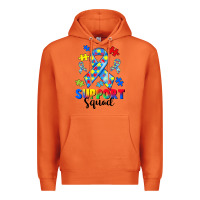 Carrot support squad autism Premium Hoodie - CowGirlArtShop