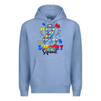 Colony Blue support squad autism Premium Hoodie - CowGirlArtShop