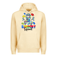 Pina Colada support squad autism Premium Hoodie - CowGirlArtShop