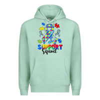 Seafoam support squad autism Premium Hoodie - CowGirlArtShop