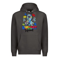 Smoke support squad autism Premium Hoodie - CowGirlArtShop