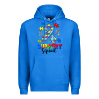 True Royal support squad autism Premium Hoodie - CowGirlArtShop