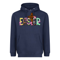 Navy Easter crown of thorns Easter Day Heavyweight Hoodie - HowdyJamesFarm
