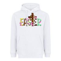 White Easter crown of thorns Easter Day Heavyweight Hoodie - HowdyJamesFarm