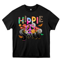 Black hippie soul Heavy Core Tee - AdoDesignShop