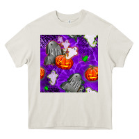 Tombstone And Ghosts Seamless Paternal Heavy Core Tee | Teevron