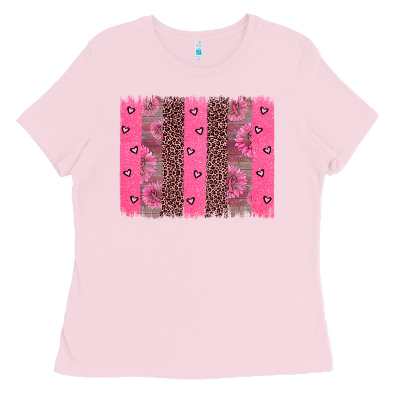 Ribbon Brush Stoke Ladies Tee by JahusDesignShop | Teevron