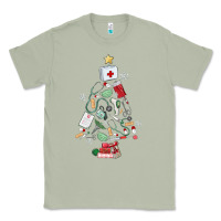 Matcha nurse christmas tree Classic Tee - MaliasSmallBusiness