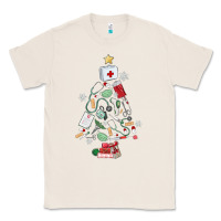 Natural nurse christmas tree Classic Tee - MaliasSmallBusiness