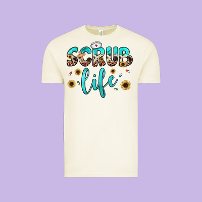 Scrub Life Vintage Tee Designed By Jahusdesignshop