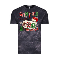 Cloud Black santa's favorite ho Vintage Tee - MaliasSmallBusiness