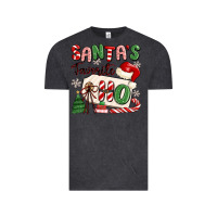 Vintage Black santa's favorite ho Vintage Tee - MaliasSmallBusiness