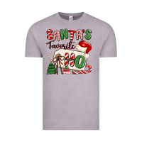 Vintage Zinc santa's favorite ho Vintage Tee - MaliasSmallBusiness