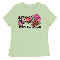Matcha peace love  cowgirl Ladies Tee - AdoDesignShop