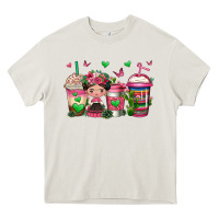 Cream mexican coffee cups cafecito Heavy Core Tee - Jasminsmagicworld