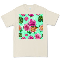 Bone floral background Premium Tee - BundleAndBundleShop