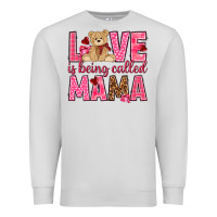 Dove Grey Love is being called mama mother's day Premium Sweatshirt - HowdyJamesFarm