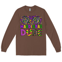 Chestnut mardi gras celebration design Long Sleeve Tee - LillyAllenDesigns