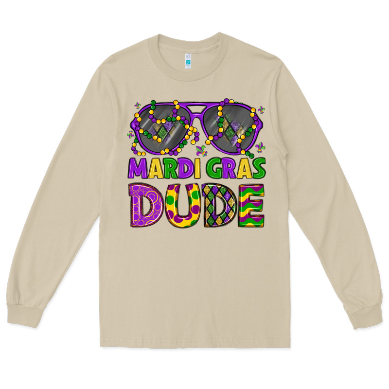Mardi Gras Celebration Design Long Sleeve Tee by LillyAllenDesigns | Teevron