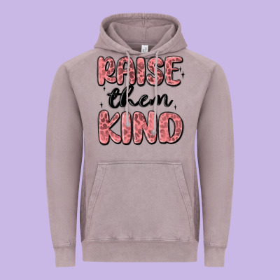 Raise Them Kind Vintage Hoodie Designed By Maliassmallbusiness