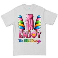 Dove Grey enjoy the little things Premium Tee - AdoDesignShop