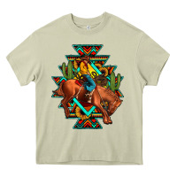 Mossy aztec rodeo cowboy Heavy Core Tee - JahusDesignShop