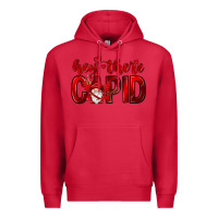 Cardinal Hey there Cupid Valentine's Day Premium Hoodie - HowdyJamesFarm