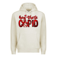 Oatmeal Heather Hey there Cupid Valentine's Day Premium Hoodie - HowdyJamesFarm