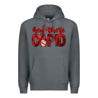 Rock Hey there Cupid Valentine's Day Premium Hoodie - HowdyJamesFarm
