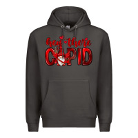 Smoke Hey there Cupid Valentine's Day Premium Hoodie - HowdyJamesFarm