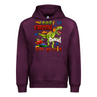 Mauve Wine ready to crush 5th grade Urban Hoodie - BundleAndBundleShop