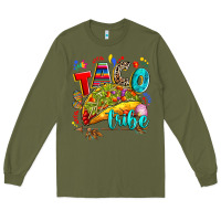 Army Green taco tribe Long Sleeve Tee - RanaPortraitStore