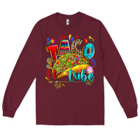Burgundy taco tribe Long Sleeve Tee - RanaPortraitStore