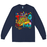 Navy taco tribe Long Sleeve Tee - RanaPortraitStore