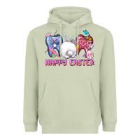 Matcha Happy Easter Dental Easter Day Heavyweight Hoodie - CowGirlArtShop