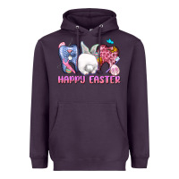 Plum Happy Easter Dental Easter Day Heavyweight Hoodie - CowGirlArtShop