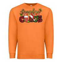 Carrot Grandma claus with christmas gift sock mother's Premium Sweatshirt - HowdyJamesFarm