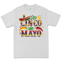 Dove Grey cinco de mayo with pepper and sombrero Premium Tee - Artiststas