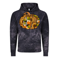Cloud Black Leopard cowhide sunflower pumpkin Vintage Hoodie - NancyCooperArtShop