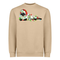 Mushroom christmas siamese cat Heavyweight Sweatshirt - LillyAllenDesigns