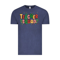 Vintage Denim teacher squad Vintage Tee - MaliasSmallBusiness