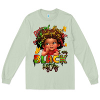 Matcha empowering black heritage Long Sleeve Tee - LillyAllenDesigns