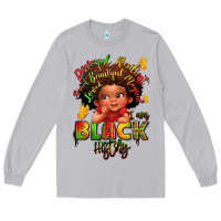 Moon Dust empowering black heritage Long Sleeve Tee - LillyAllenDesigns