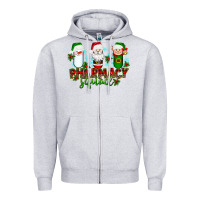 Heather Grey pharmacy squad Zipper Hoodie - texasbilliewilder