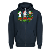 Navy pharmacy squad Zipper Hoodie - texasbilliewilder