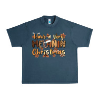 Midnight Navy have a very melanin christmas Urban Heavy Tee - MaliasSmallBusiness