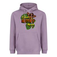 Lavender Black History Month Heavyweight Hoodie - HowdyJamesFarm